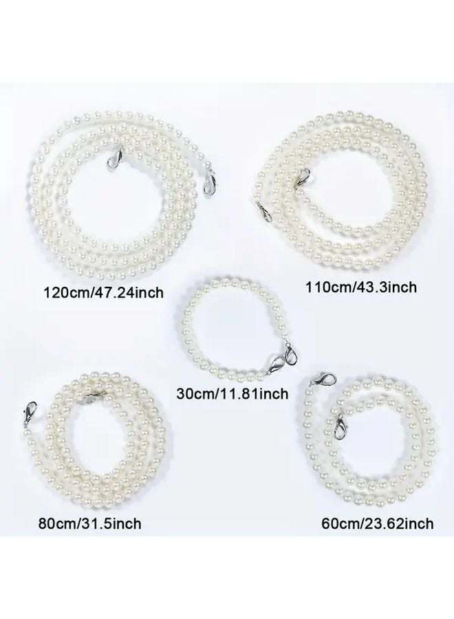 Bronze 60cm Pearl Chain For Handbags Crossbody Bags And Purses - Image 4